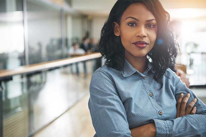 black businesswoman