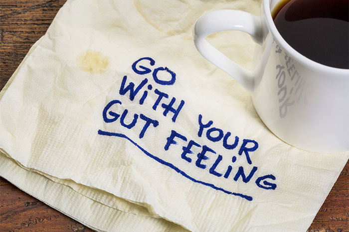 follow your gut